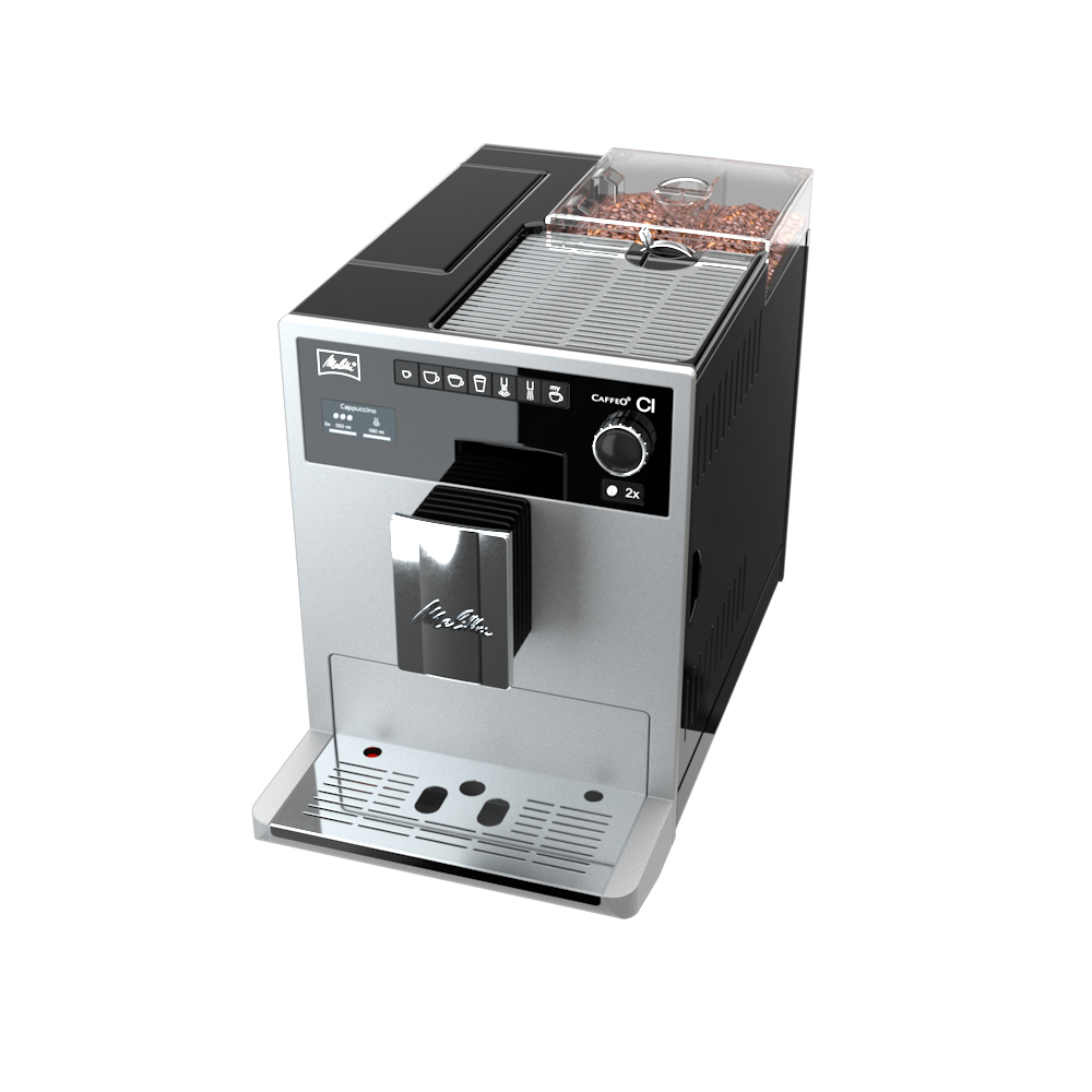 MELITTA E970-101 Machine expresso automatique avec broyeur Caffeo CI -  Argent - Cdiscount Electroménager