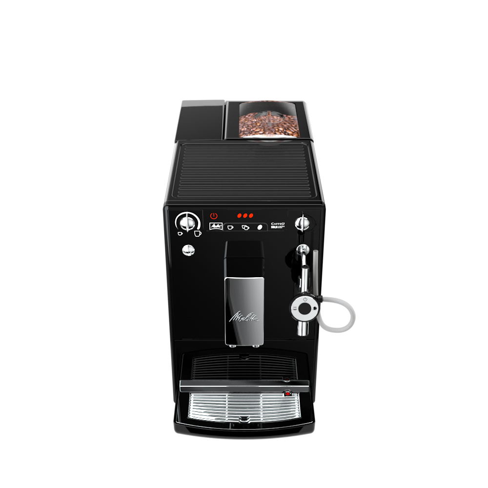 MELITTA e957-101 machine expresso automatique avec broyeur caffeo solo &  perfect milk - noir