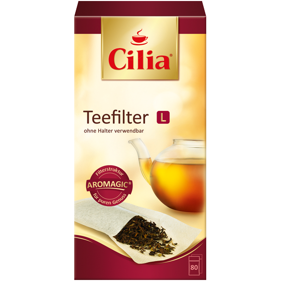Cilia® Teefilter L 80 Stück