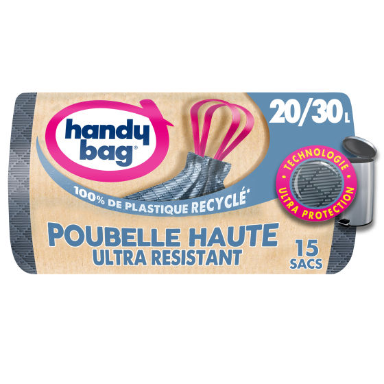 PC Poubelle Haute UR 20-30L - 100% - Face