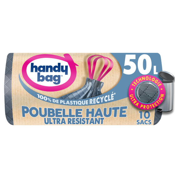 PC Poubelle Haute UR 50L - 100% - Face