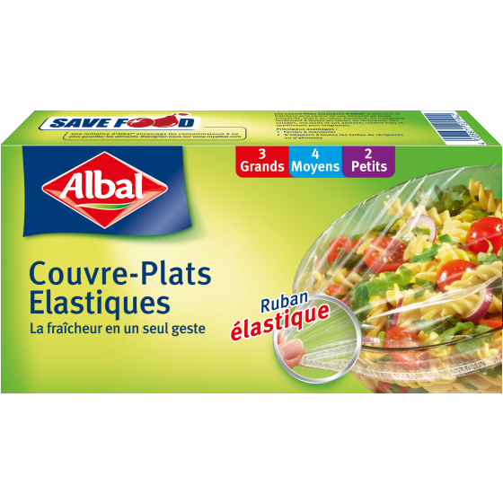 Albal Couvre-Plats Elastiques