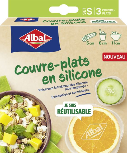 Couvre-plats Silicone S - Front