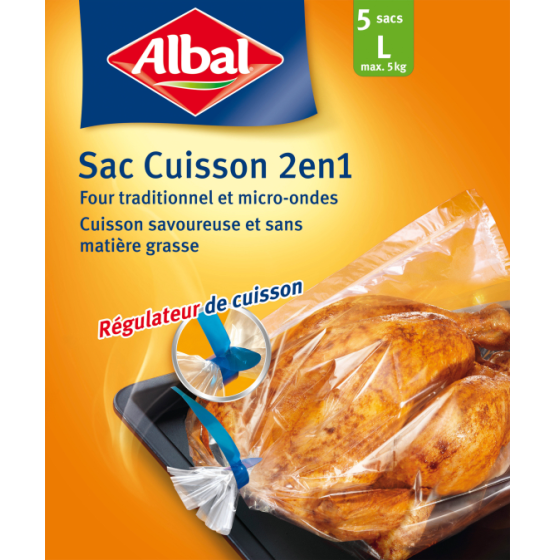 Albal Sac Cuisson 2en1