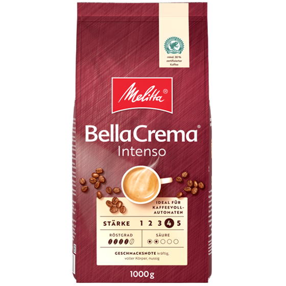 Melitta® BellaCrema® Intenso, Kaffeebohnen, 1000g