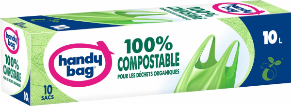 Sac Poubelle 100% compostable - Front