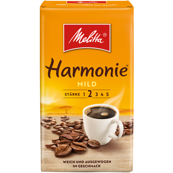 Melitta® Harmonie® mild, Filterkaffee, 500g