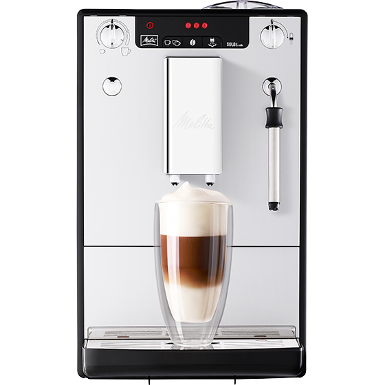 Machine à café à grains compact Caffeo Solo de Melitta - Café Joyeux