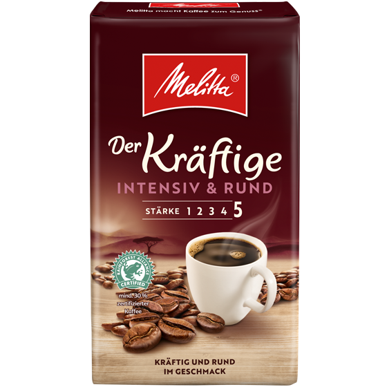 Melitta® Der Kräftige, Filterkaffee, 500g