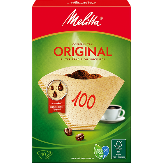 Filtres à café Melitta® Original 100, bruns